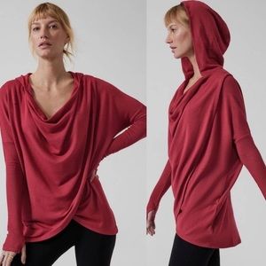 Athleta Purana Wrap Sweatshirt
